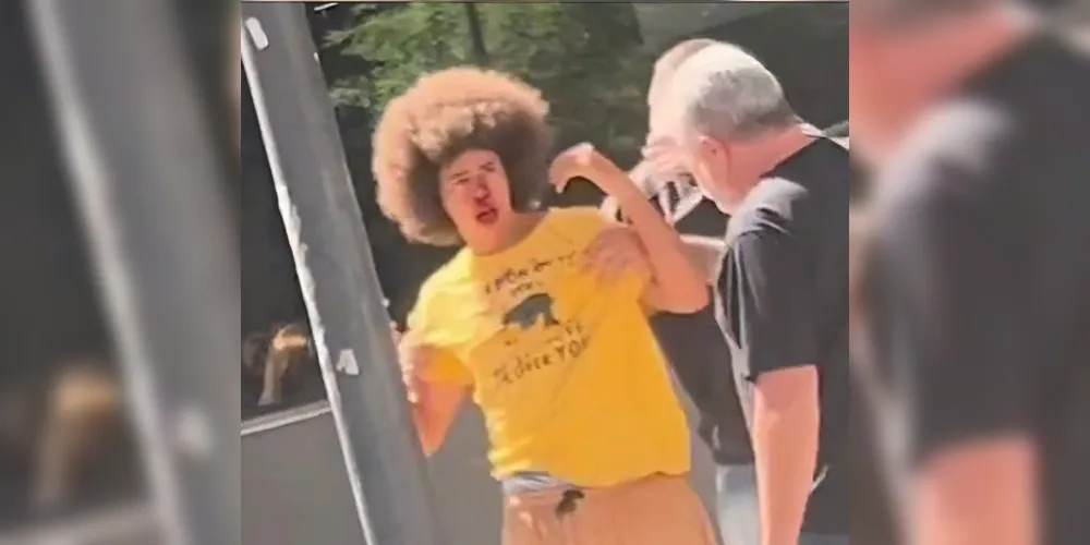 Imagem ilustrativa da imagem Deputado Renato Freitas troca socos e fica ferido após briga de rua em Curitiba