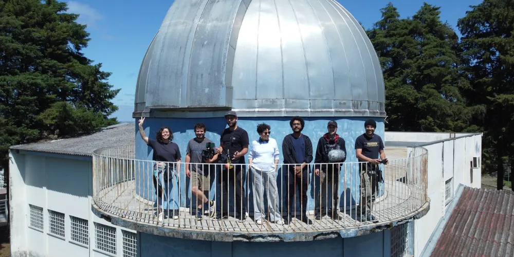O documentário foi filmado inteiramente em Ponta Grossa, e revela que a cidade é referência em observações astronômicas