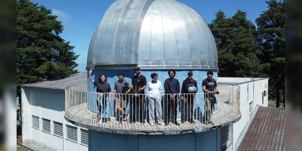 O documentário foi filmado inteiramente em Ponta Grossa, e revela que a cidade é referência em observações astronômicas
