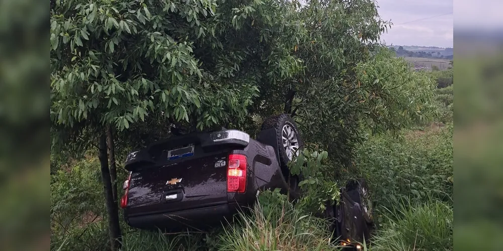 O acidente resultou apenas em danos materiais
