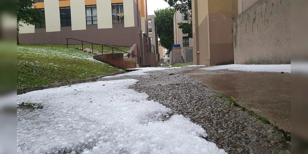 Registro feito por um seguidor no Monteiro, em Ponta Grossa