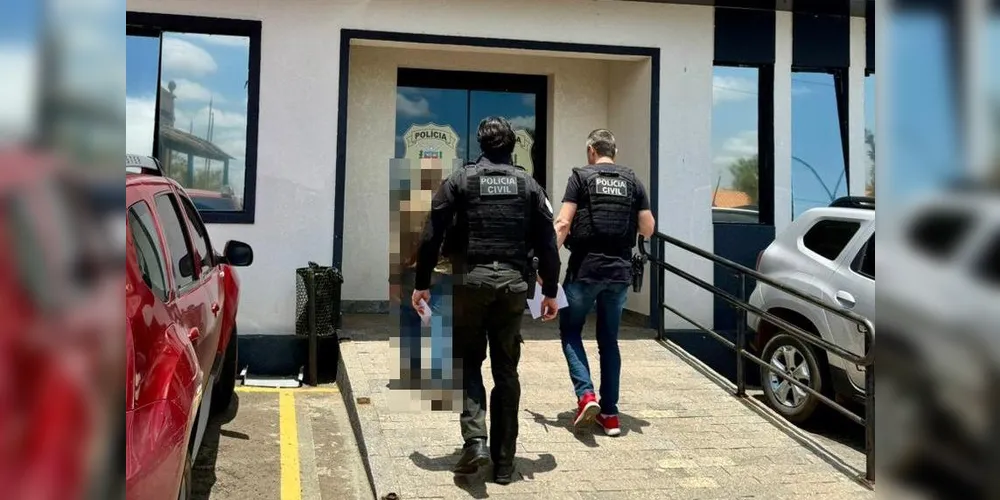 O investigado foi conduzido à Unidade Policial, onde foi autuado em flagrante