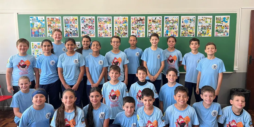 A turma produziu uma nova HQ com os personagens da história trabalhada, se empenharam em ações tarefas de casa, como fotografar alimentos e entrevistar os familiares, e ainda fizeram uma saída a campo muito especial