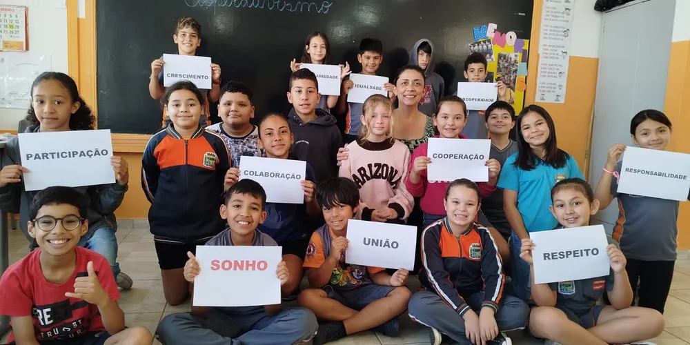 A proposta foi ampla e envolveu diversas atividades da turma