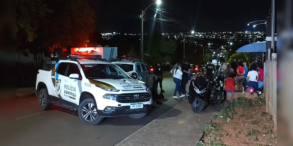 Tiroteio que vitimou um homem em Ponta Grossa aconteceu na noite desta sexta-feira (5)