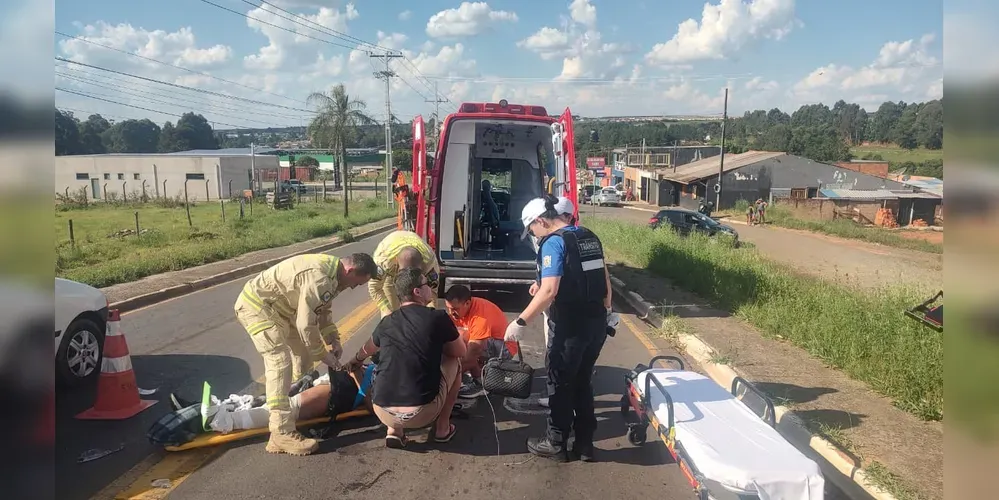 Juliana foi socorrida, mas faleceu no HU-UEPG