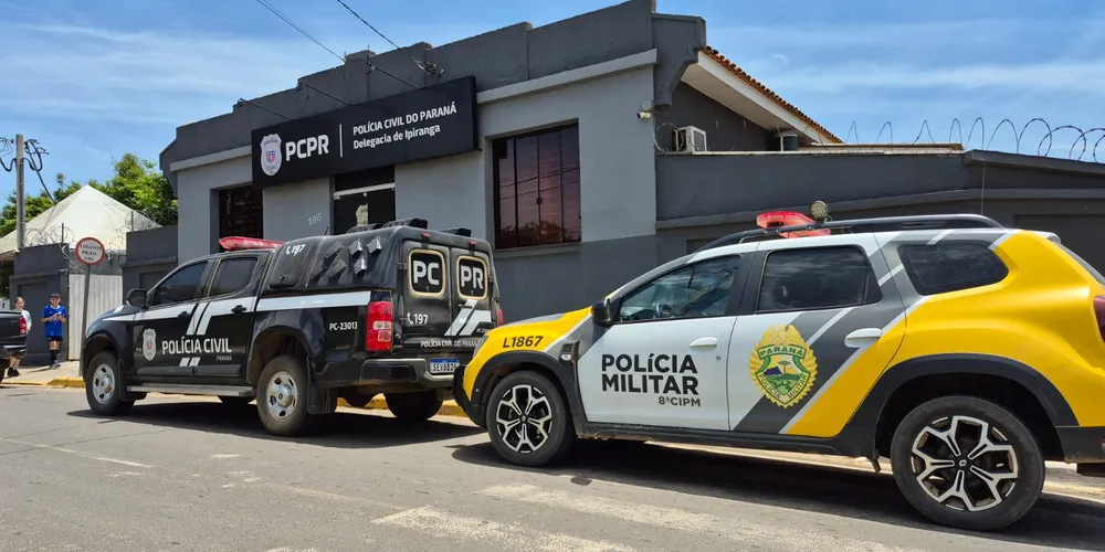 Polícia Civil e a Polícia Militar trabalharam juntos nesta apreensão