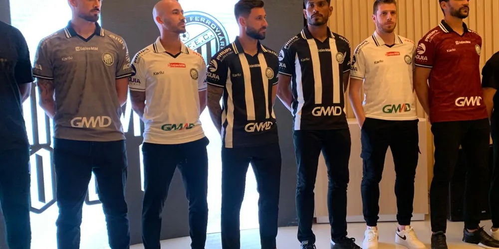 Uniformes do Operário Ferroviária para a temporada de 2026