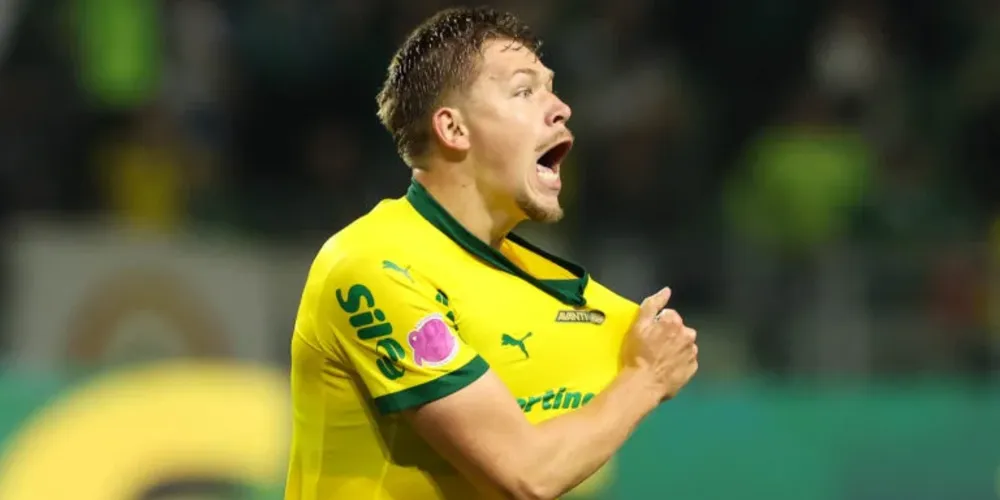 Bruno Fuchs foi um dos destaques do Palmeiras em 2025