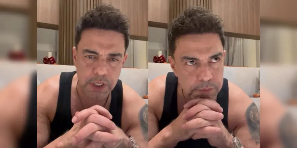 O sertanejo disse ter se incomodado com a presença do presidente