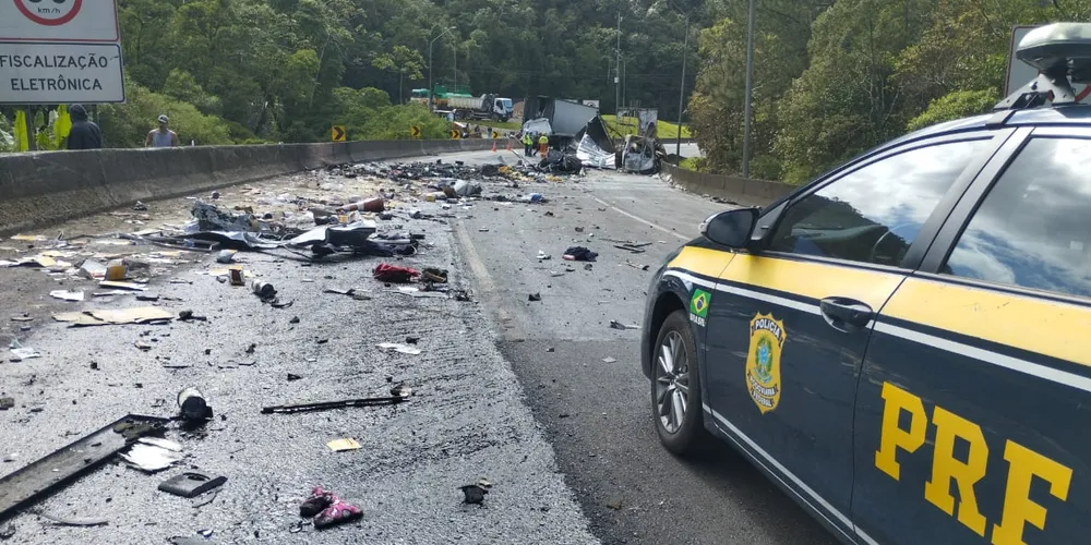 O acidente deixou, ao menos até o momento, um óbito