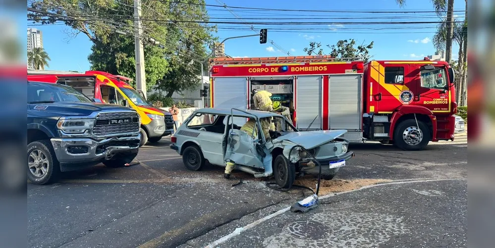 Acidente na Vila Estrela foi registrado por câmera de segurança nesta quinta-feira (20)