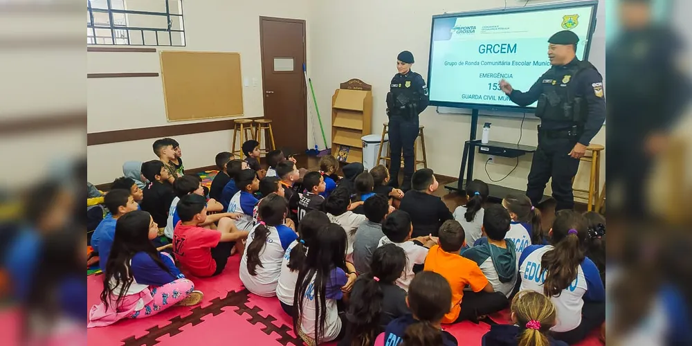 atividades incluem palestras educativas, visitas às escolas, patrulhamentos preventivos e orientações