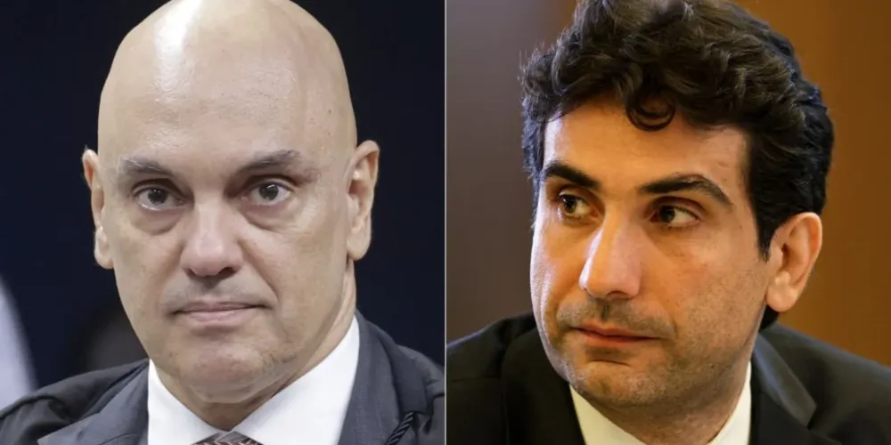 Alexandre de Moraes e Gabriel Galípolo