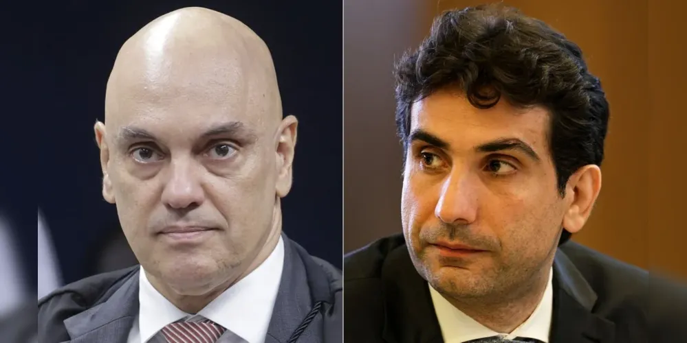 Alexandre de Moraes e Gabriel Galípolo