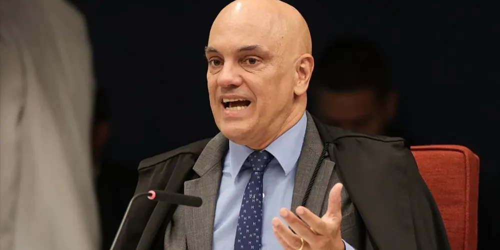 O ministro Alexandre de Moraes, do STF (Supremo Tribunal Federal)