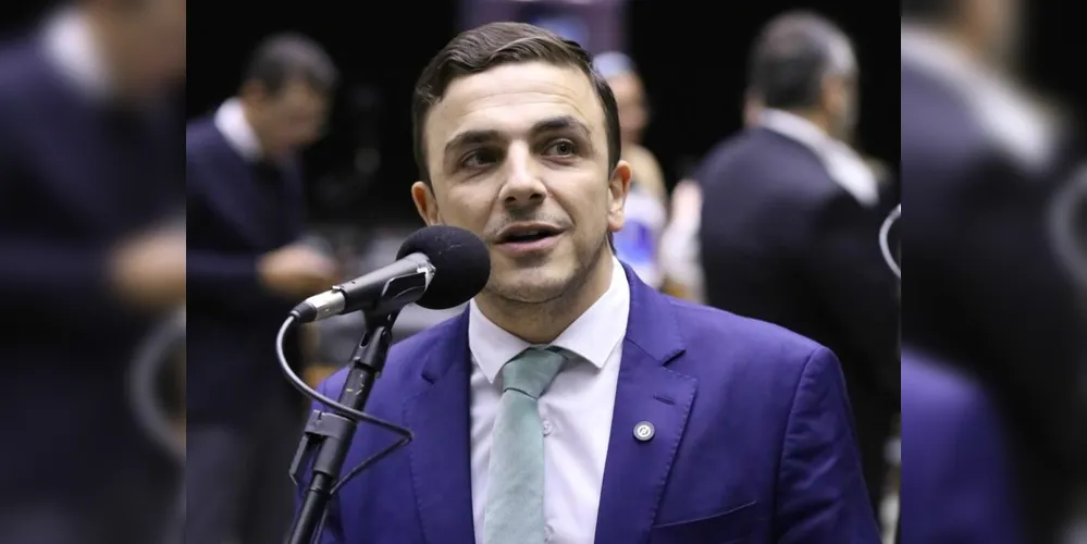 O deputado federal Aliel Machado (PV)