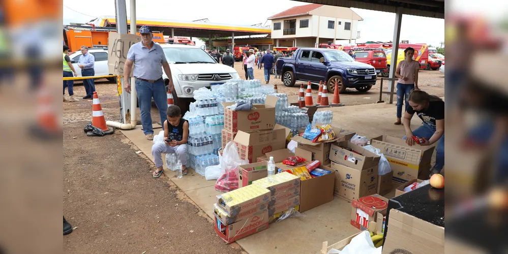 Arrecadação deve contribuir para auxiliar moradores afetados pelo tornado em Rio Bonito do Iguaçu