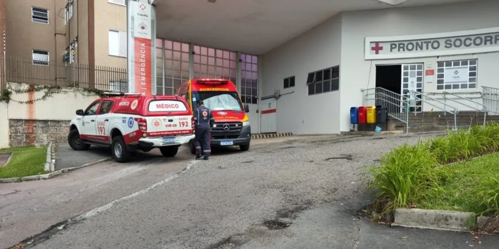 A vítima foi encaminhada em estado grave ao Hospital Cajuru