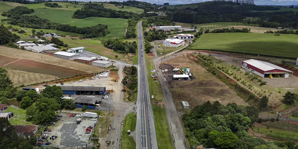 As obras foram iniciadas em 16 de dezembro, no município de Irati