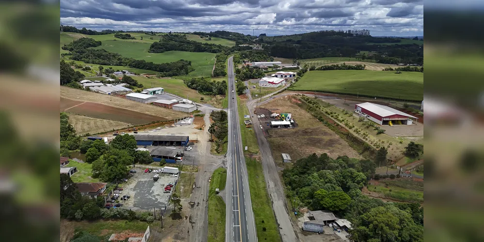 As obras foram iniciadas em 16 de dezembro, no município de Irati