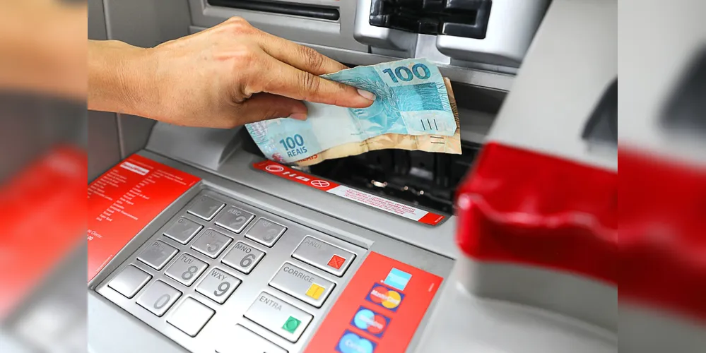 Ele depositou o valor da negociação