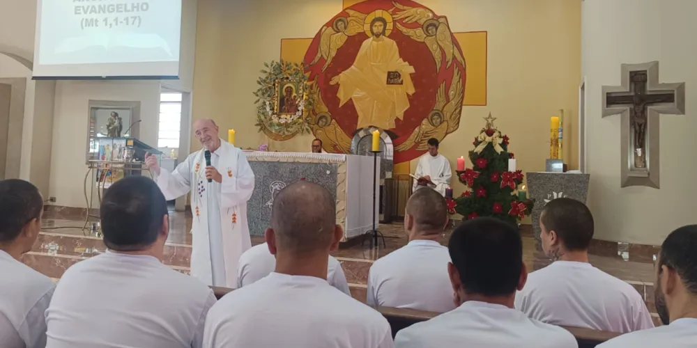 Oito pessoas privadas de liberdade concluíram a primeira turma de catequese para adultos