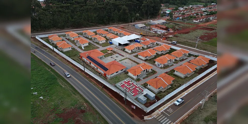 Entre os investimentos em Ponta Grossa, está o Condomínio do Idoso Parque dos Sabiás
