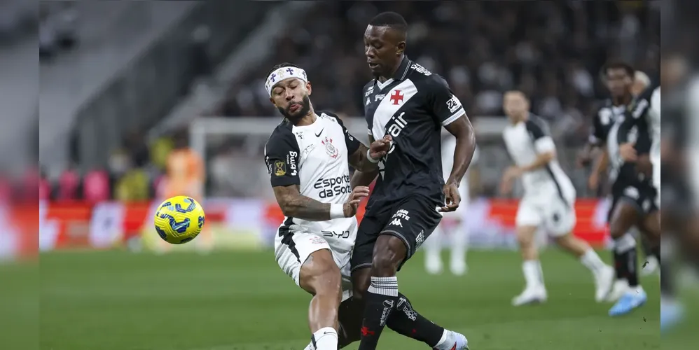 Partida entre Corinthians e Vasco, válida pelo jogo de ida da final da Copa do Brasil
