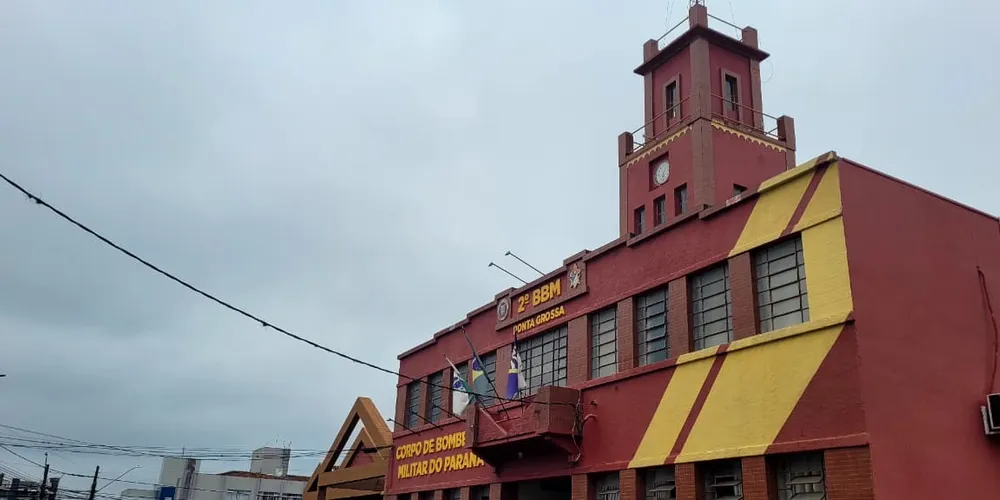 O Corpo de Bombeiros de Ponta Grossa
