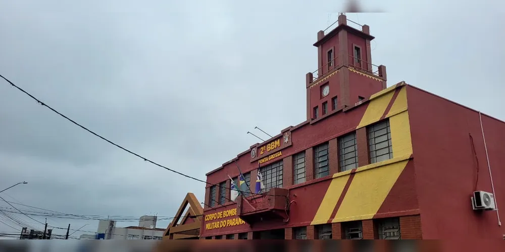 O Corpo de Bombeiros de Ponta Grossa