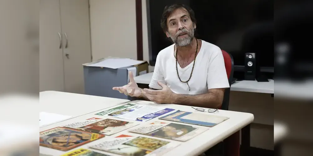 Túlio Saeta, da Divisão de Processamento Técnico de Documentos Privados do Arquivo Nacional, fala sobre a doação recebida de documentos sobre religiosidade afro-brasileira e cultura iorubá