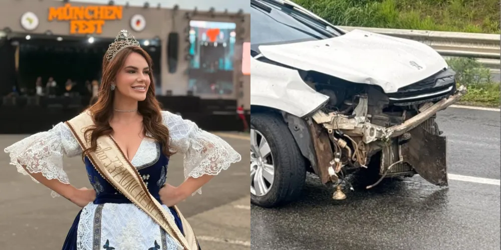 Apesar do susto, Deborah Tozetto não se feriu