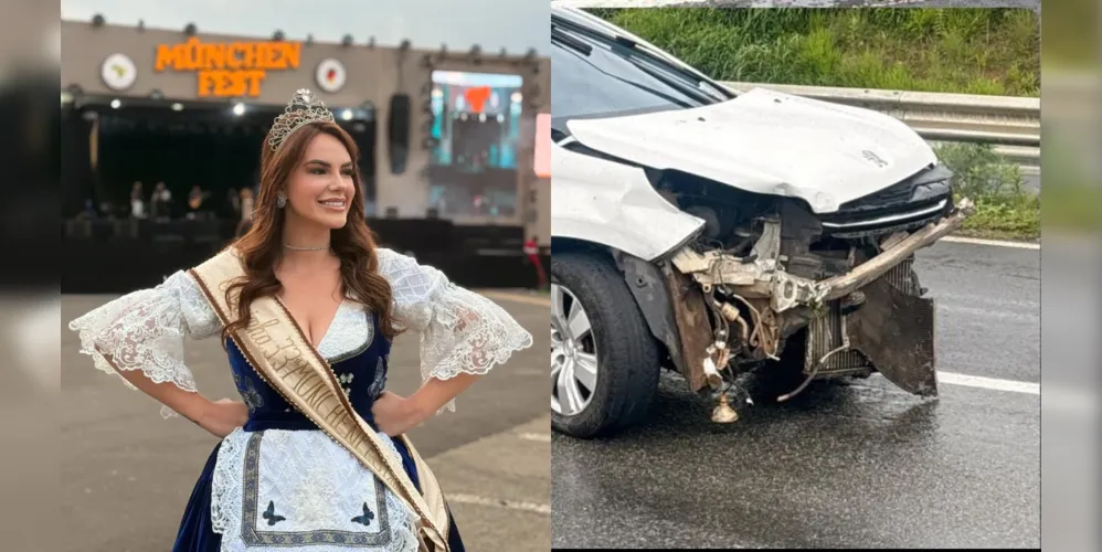 Apesar do susto, Deborah Tozetto não se feriu