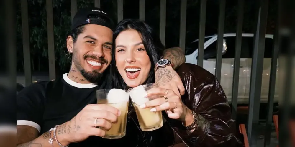 Zé Felipe e Ana Castela passaram o Natal juntos