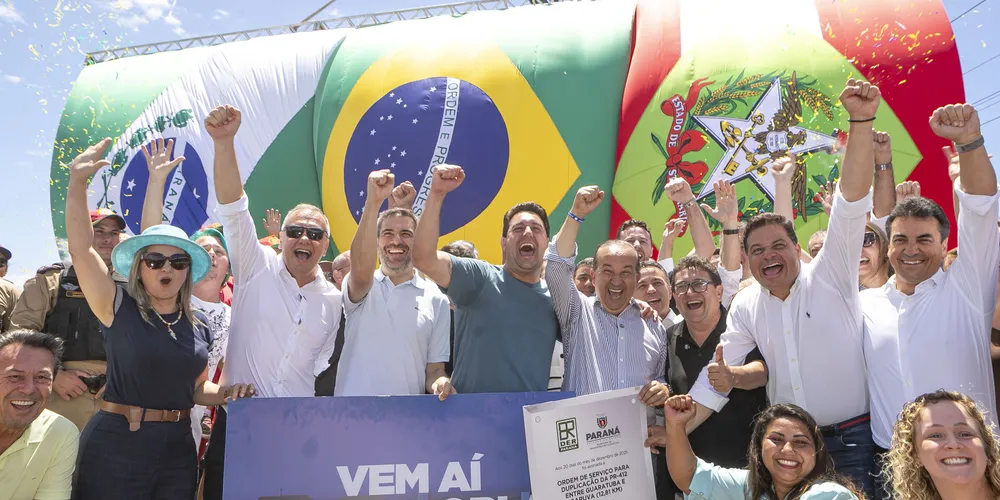 Demanda histórica do Litoral, duplicação da PR-412 é autorizada por Ratinho Junior