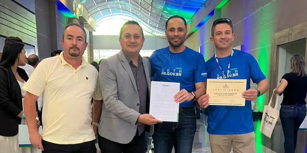 Cassiano de Lara Budnheski, Mario Cezar, Do Carmo e Israel Antônio Gonçalves estiveram reunidos