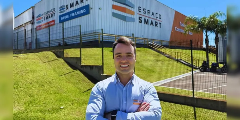 Fernando Scheffer, fundador da Espaço Smart: maior ecossistema de steel frame da América Latina