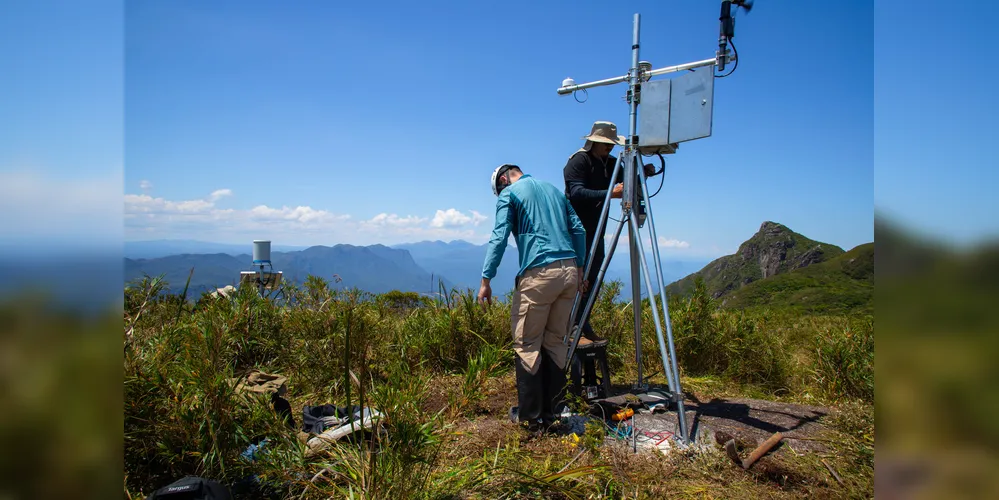 As informações dos dois equipamentos auxiliarão na compreensão do regime de chuvas e das temperaturas especificamente nesta região