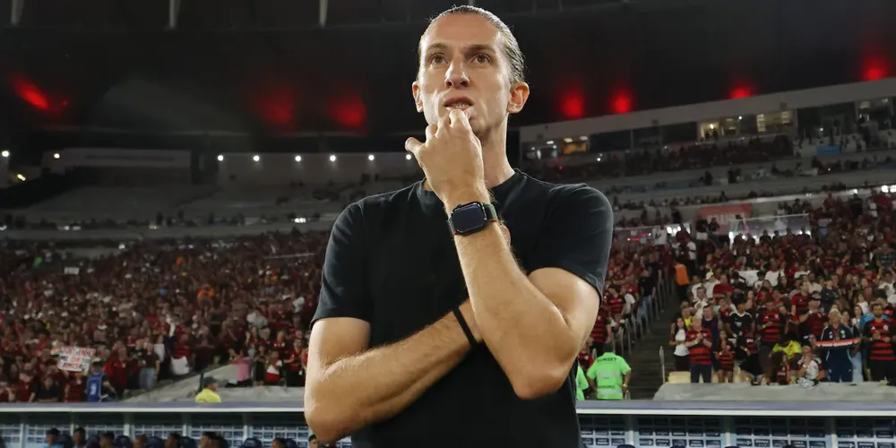 Filipe Luís, técnico do Flamengo