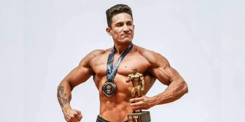Ex-campeão de fisiculturismo Kevin Notário Nunes de Oliveira, de 28 anos