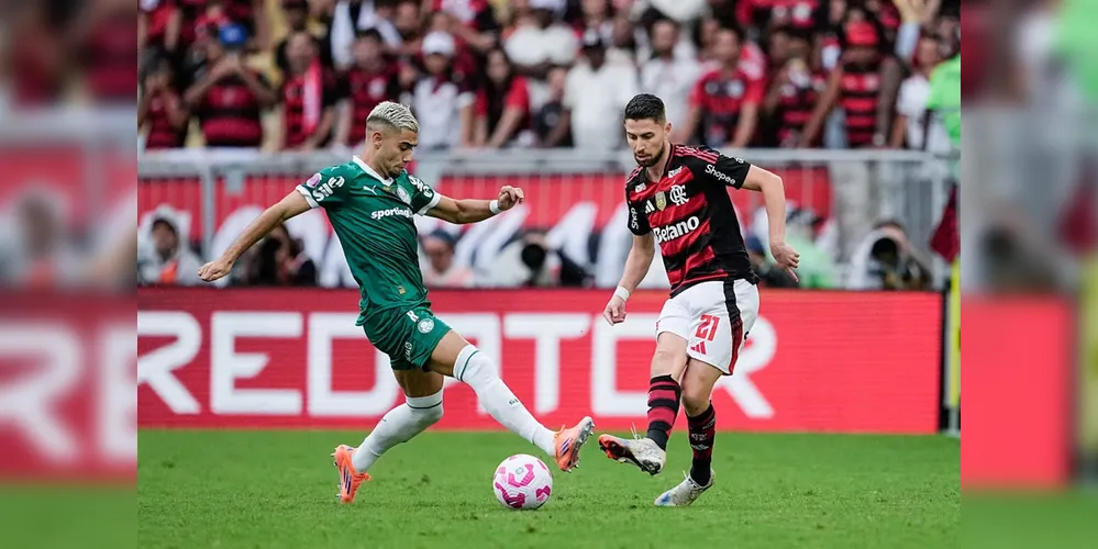 Andreas Pereira e Jorginho são titulares em Palmeiras e Flamengo