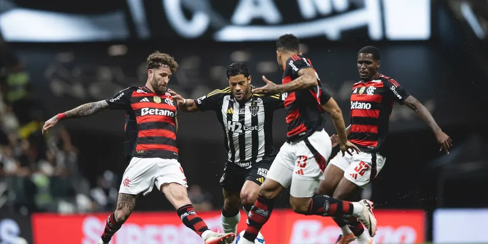 Na Arena MRV, em Belo Horizonte, o Atlético-MG recebeu o Flamengo nesta terça-feira (25)