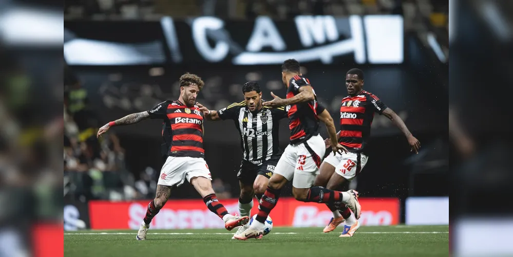 Na Arena MRV, em Belo Horizonte, o Atlético-MG recebeu o Flamengo nesta terça-feira (25)