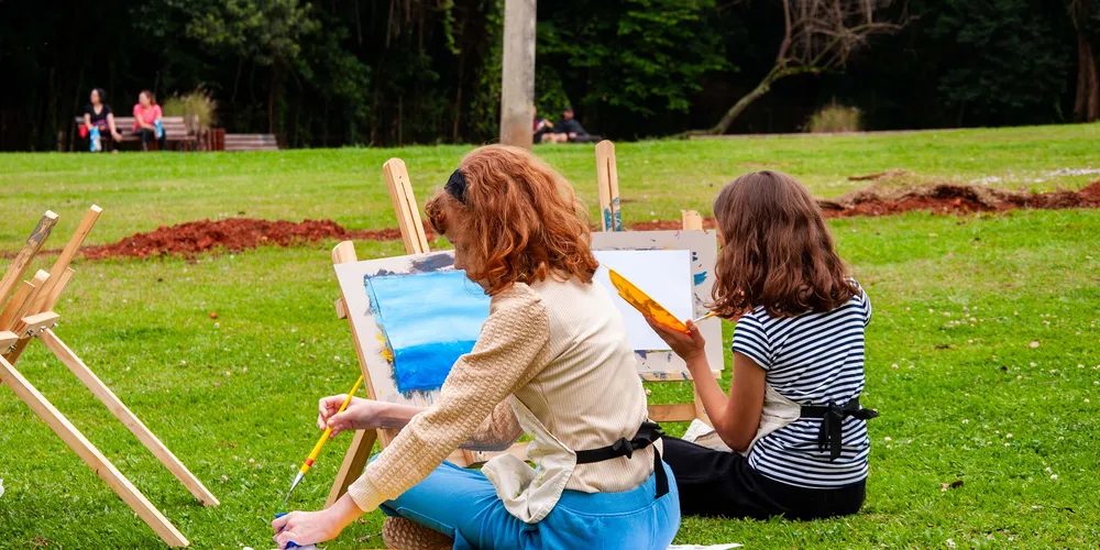 O Férias no MON é uma oportunidade de novas experiências individuais e coletivas com o espaço do Museu e com a arte