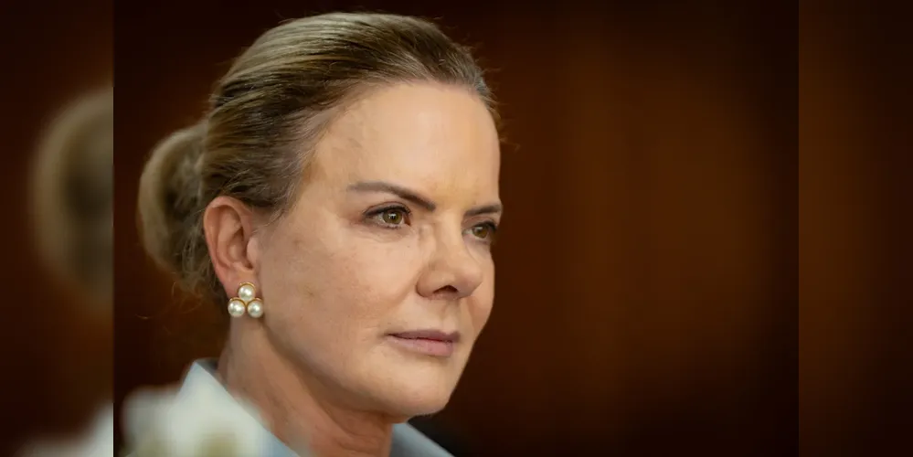 A ministra das Relações Institucionais, Gleisi Hoffmann (PT)