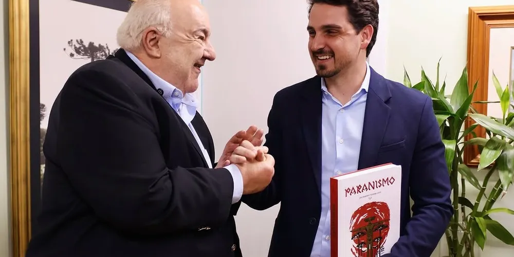 Rafael Greca e Emiliano Gomes estiveram reunidos nessa segunda-feira (17)