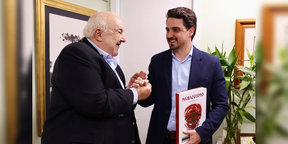 Rafael Greca e Emiliano Gomes estiveram reunidos nessa segunda-feira (17)