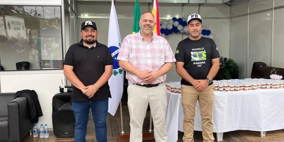 Igor Pontarolo, Artagão Junior e Marcelo Leite estiveram reunidos
