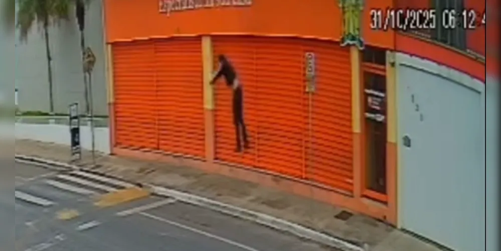 Queda aconteceu em loja localizada na Vila Rio Branco